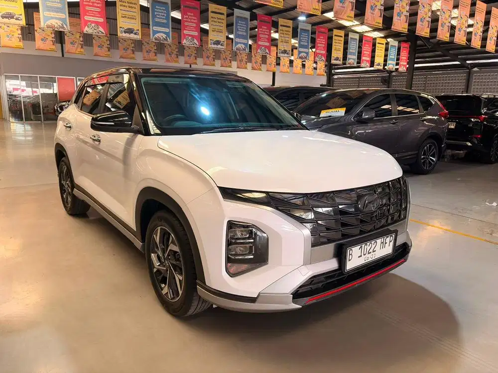 MURAH CRETA PRIME 2022 TWO TONE PUTIH HITAM LIKE NEW
