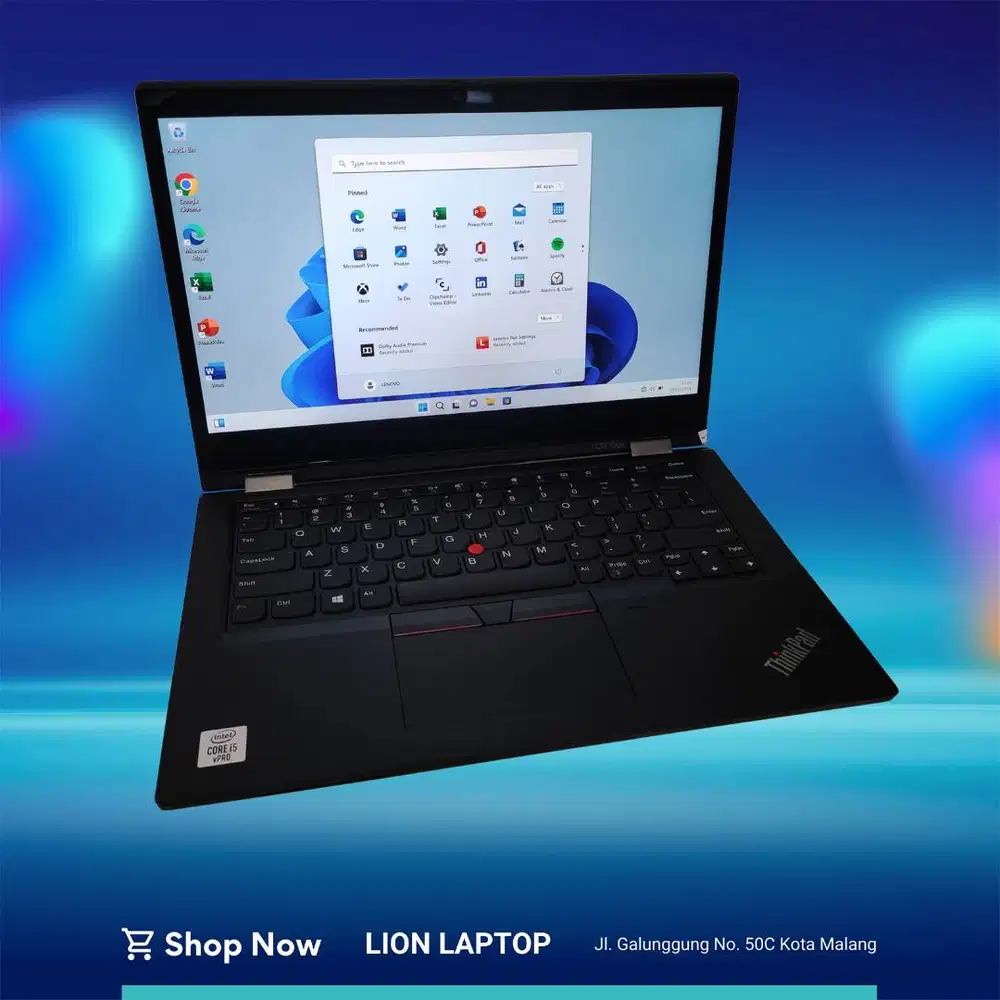 RAM 16GB Core i5 Gen10 Flip 360° SSD 256GB Lenovo Thinkpad YOGA L13 [3