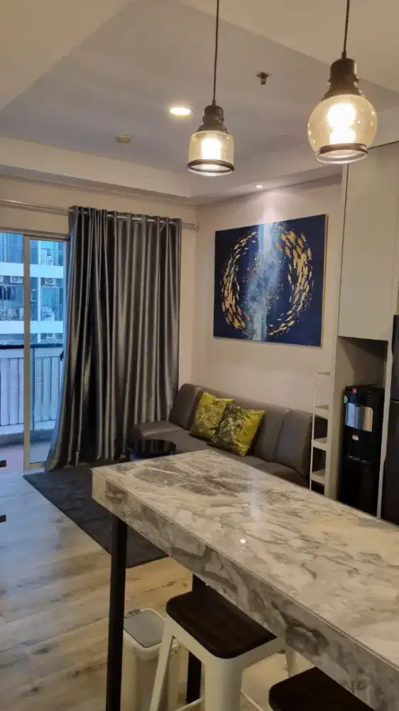 Apartemen 2 BR Fully Furnished City Home Kelapa Gading Jakarta Utara