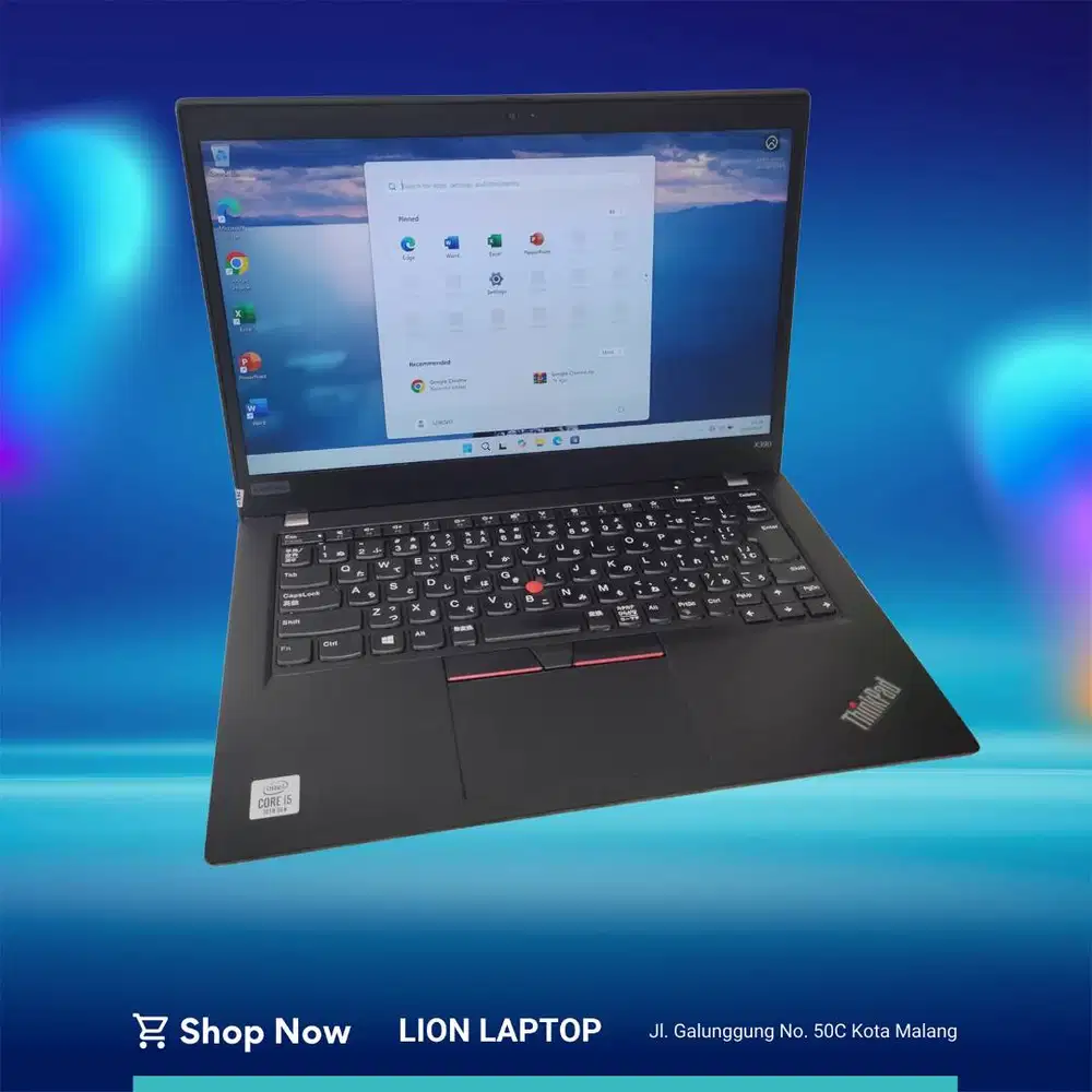 i5 GEN 10 Murah RAM 8GB Lenovo Thinkpad X390 [31|07]