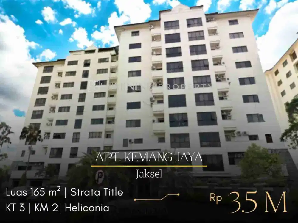 APARTMENT KEMANG JAYA 3 BR DI KEMANG JAKARTA SELATAN