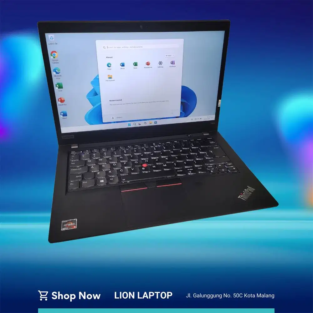 AMD Ryzen 5 PRO 8/256 VGA 2GB Lenovo Thinkpad T495 [31|07]