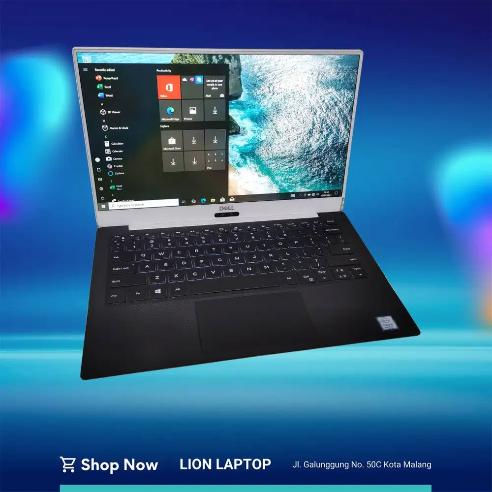 Slim & Ringan Core i5 RAM 8 SSD 256 DELL XPS 13 9370 [31|07]