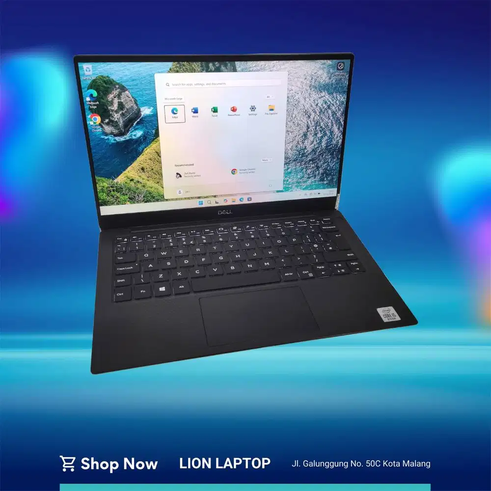 Slim & Ringan Core i5 gen 10 RAM 8 SSD 256 DELL XPS 13 7390 [31|07]