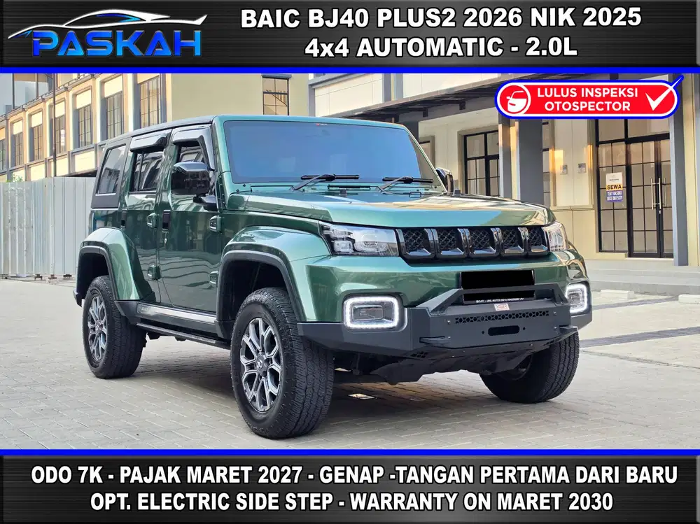 ODO=7k BUNGA=4% BAIC BJ40 Plus 2.0L 4x4 2026 Nik 2025 BAIC BJ40 2026