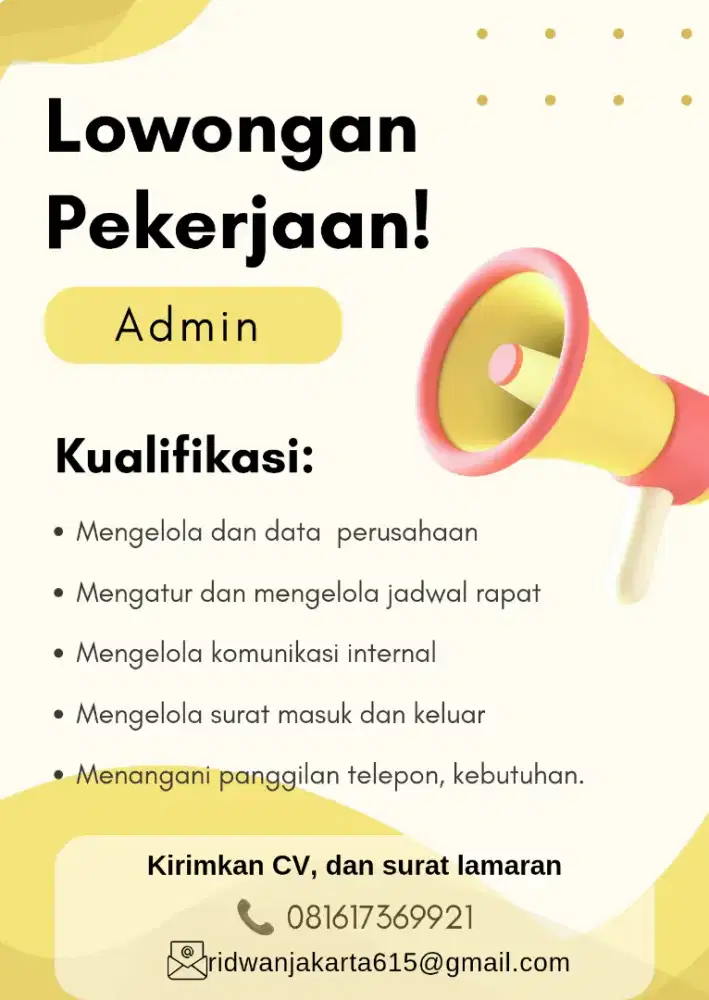 Lowongan pekerjaan terbaru