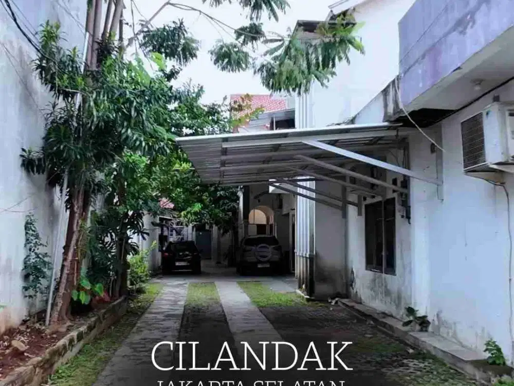 DIJUAL TANAH SHM DAN BANGUNANNYA DI CILANDAK (BELAKANG CITOS), JAKSEL