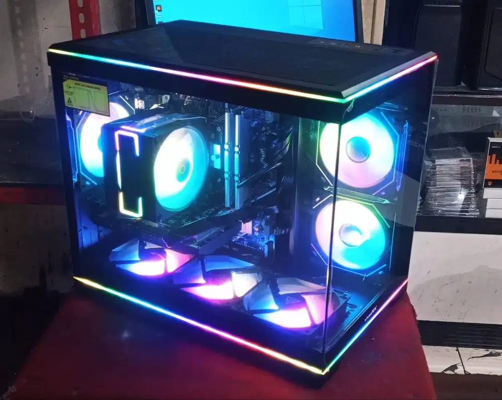 Komputer gaming AMD Ryzen 5 3600X Ram 32GB RX 6600 XT MANTAP