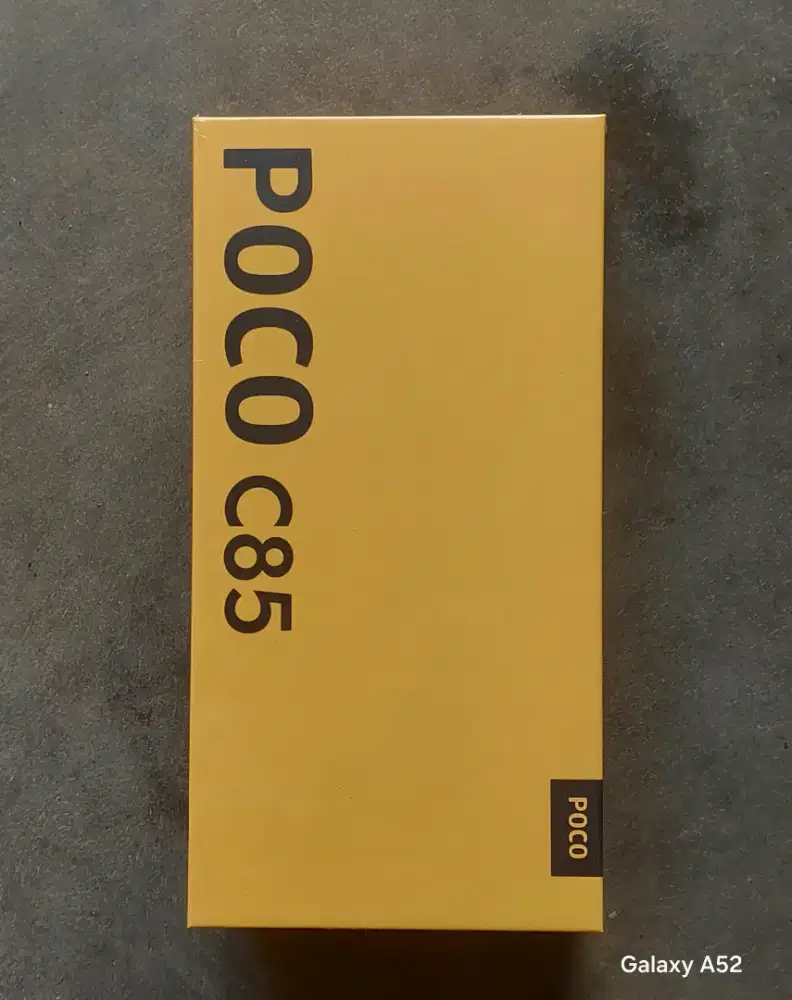 POCO C85 6/128 NEW GARANSI RESMI