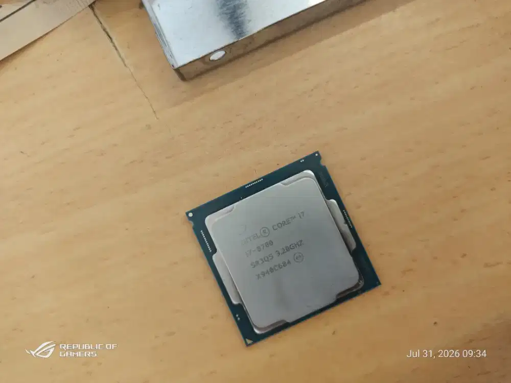 Prosesor intel core i7 8700 gen 8