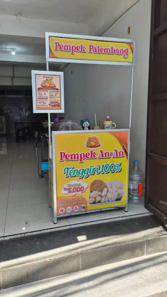 Booth portable bekas