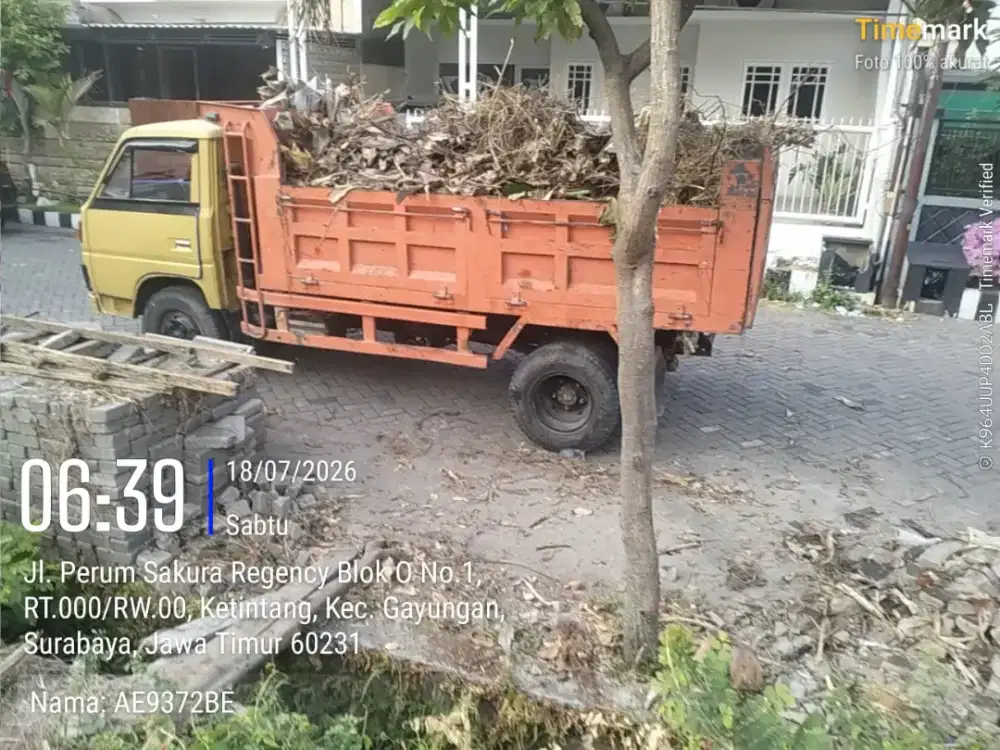 Jasa angkaut buang puing gragal