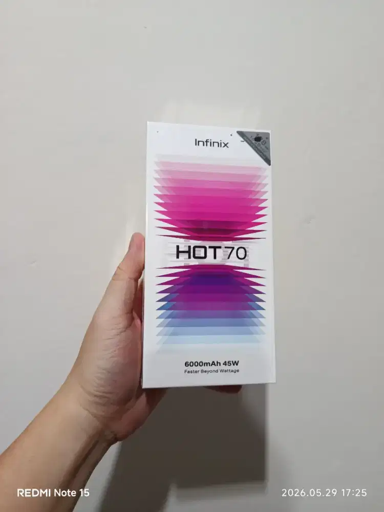 {BARU} Infinix Hot 70 8/128, SEGEL Garansi Resmi, Bisa COD