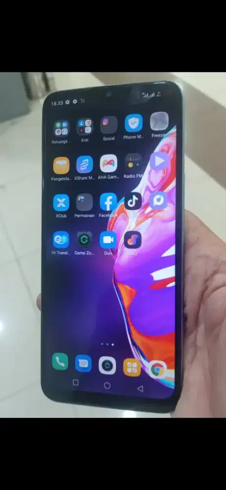 Infinix HOT 10s ram 6/128 kondisi normal mulus