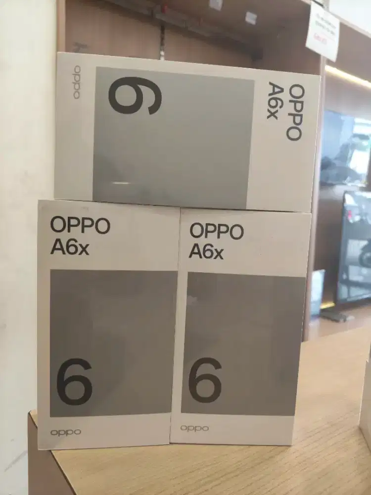 OPPO A6X 6/128 GARANSI RESMI