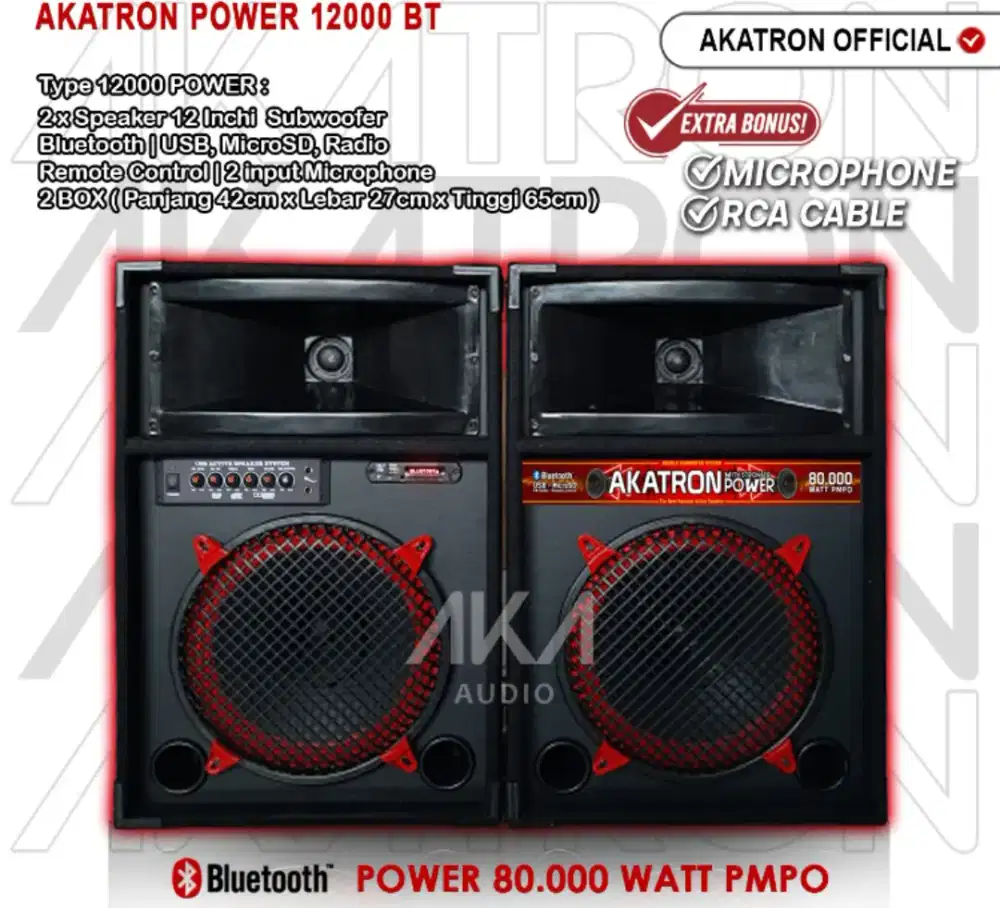 Speaker bluetooth 12