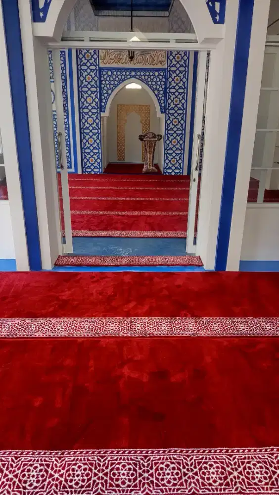 Karpet masjid ketebalan 12mm benang import
