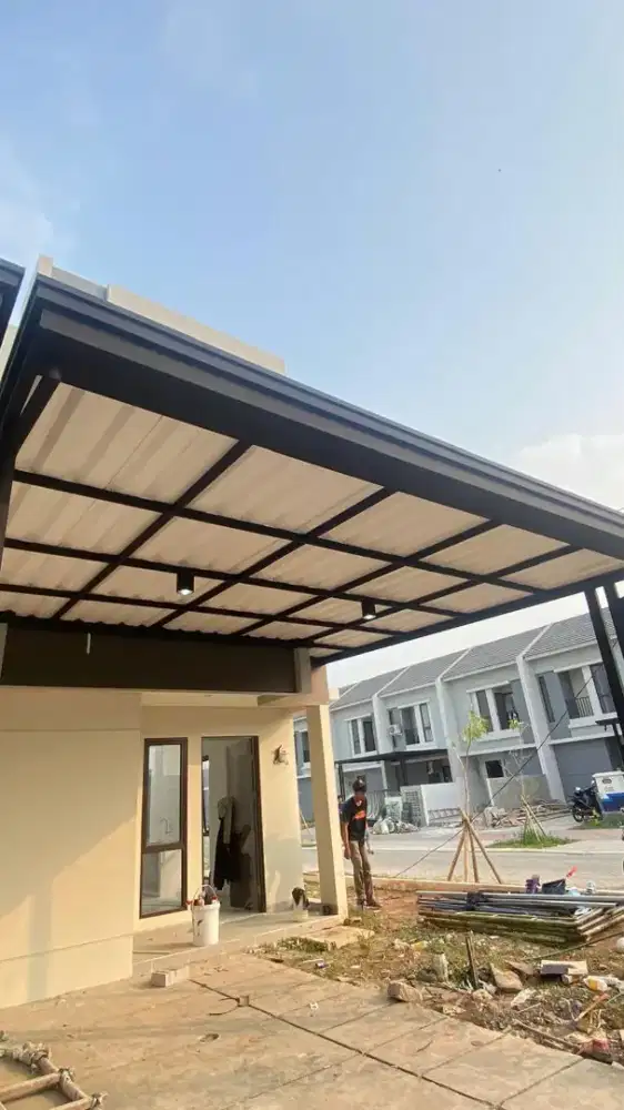 pemasangan kanopi buat kantor rumah dll