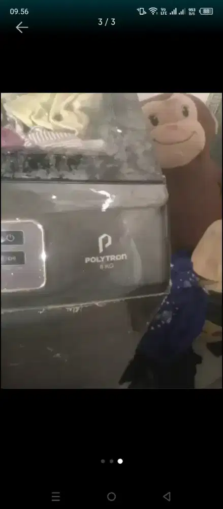 Mesin cuci zero matic 8kg