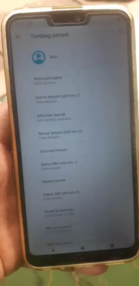 Hp asus zenfone max pro m2 4 64