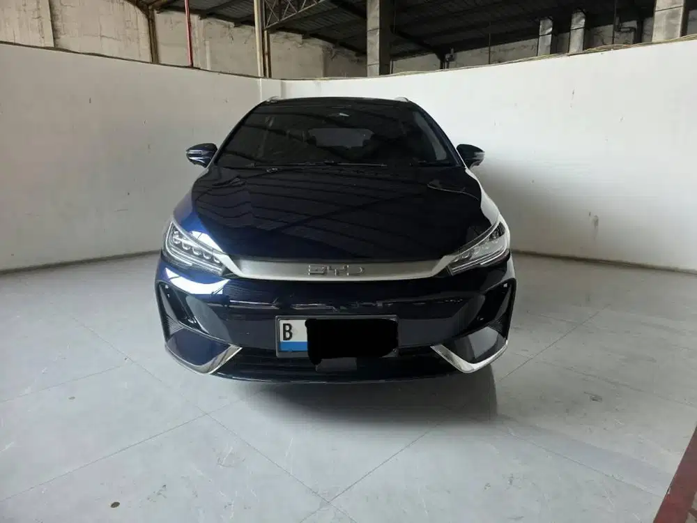 BYD M6 Superior Listrik AT ( Matic ) 2025 Biru Km 30rban 6 Seat Mulus