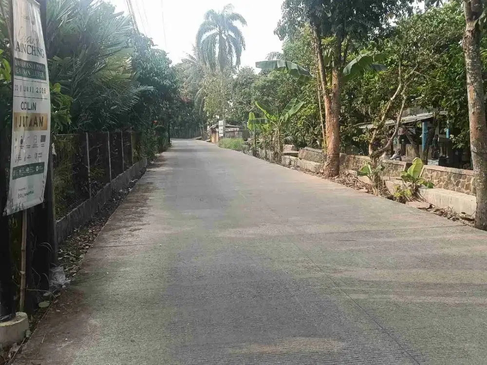 jual tanah di gunung Sindur.