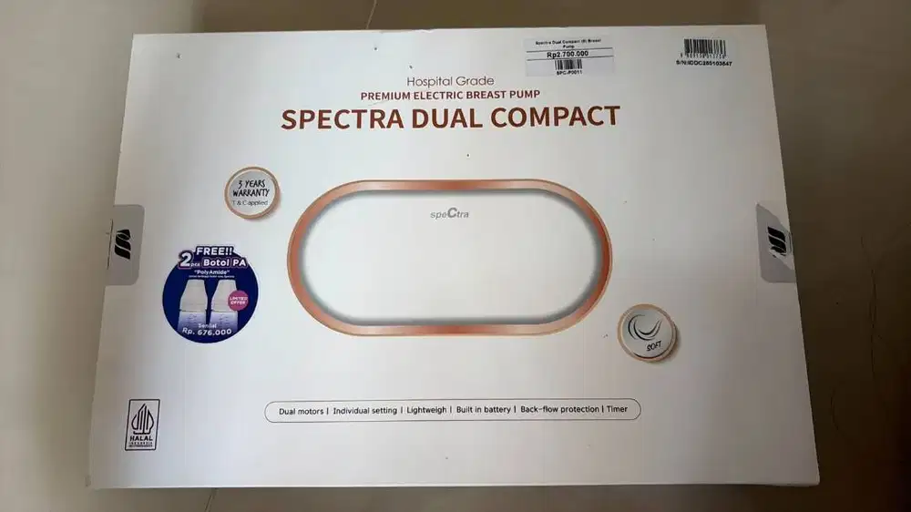 DIJUAL SPECTRA DUAL COMPACT (POMPA ASI)