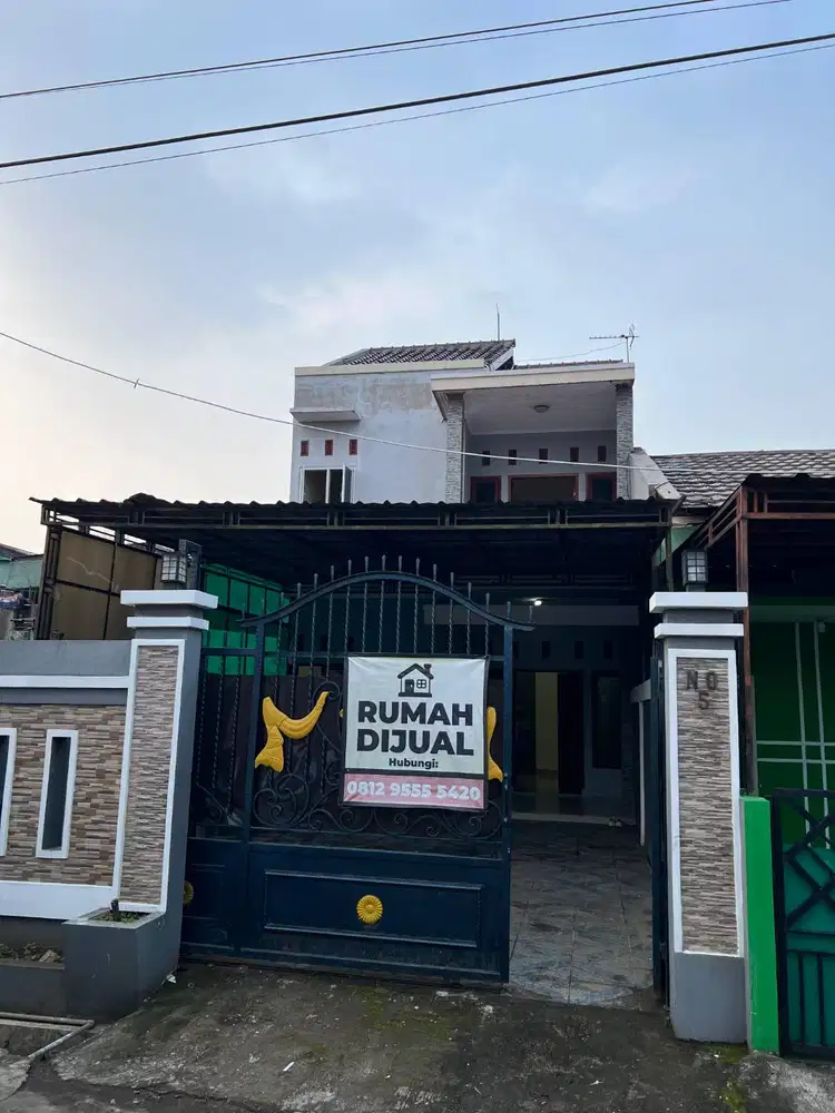 Dijual Rumah 2 Lantai SHM Siap Huni di Kp. Mede, Kota Bekasi Dekat Sta