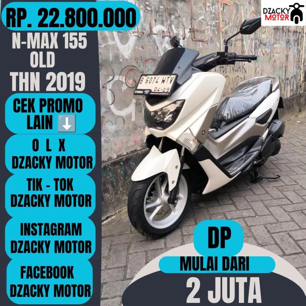 NMAX 155 OLD THN 2019 SECOND LIKE NEW