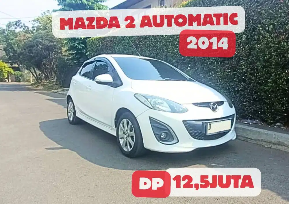 Mazda 2 V Matic 2014 Mulus! Bisa Kredit TDP=12,5juta