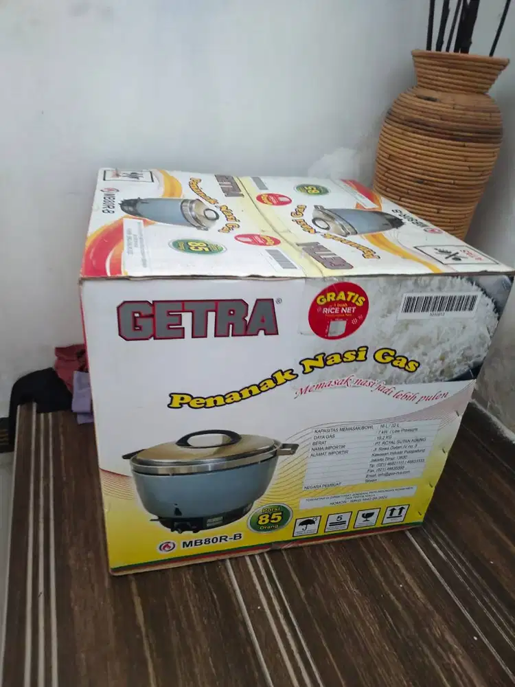 GETRA Penanak Nasi Gas MB80R-B