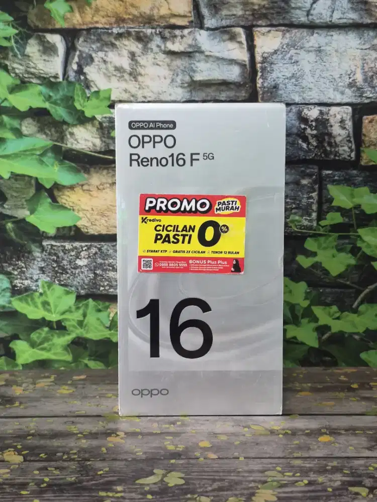 OPPO RENO 16F 5G 8/128 OPPO RENO 16F 5G SPESIAL BSA KREDIT SYARAT KTP