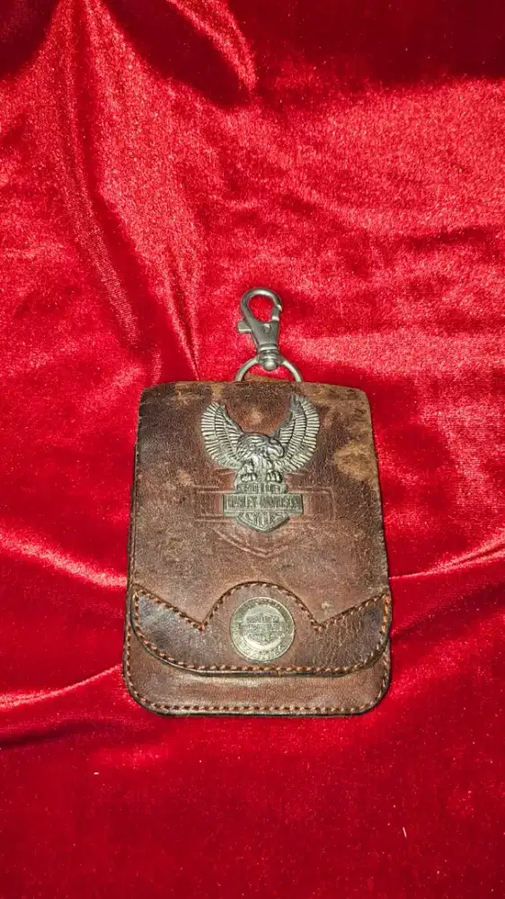 Gantungan kunci (dompet kecil) Harley Davidson original HD