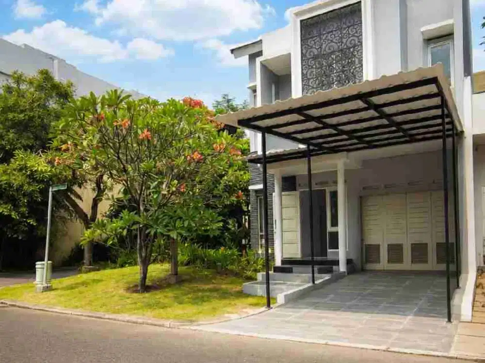 Jual Rumah Hoek Siap Huni Cluster Darwin - Gading Serpong