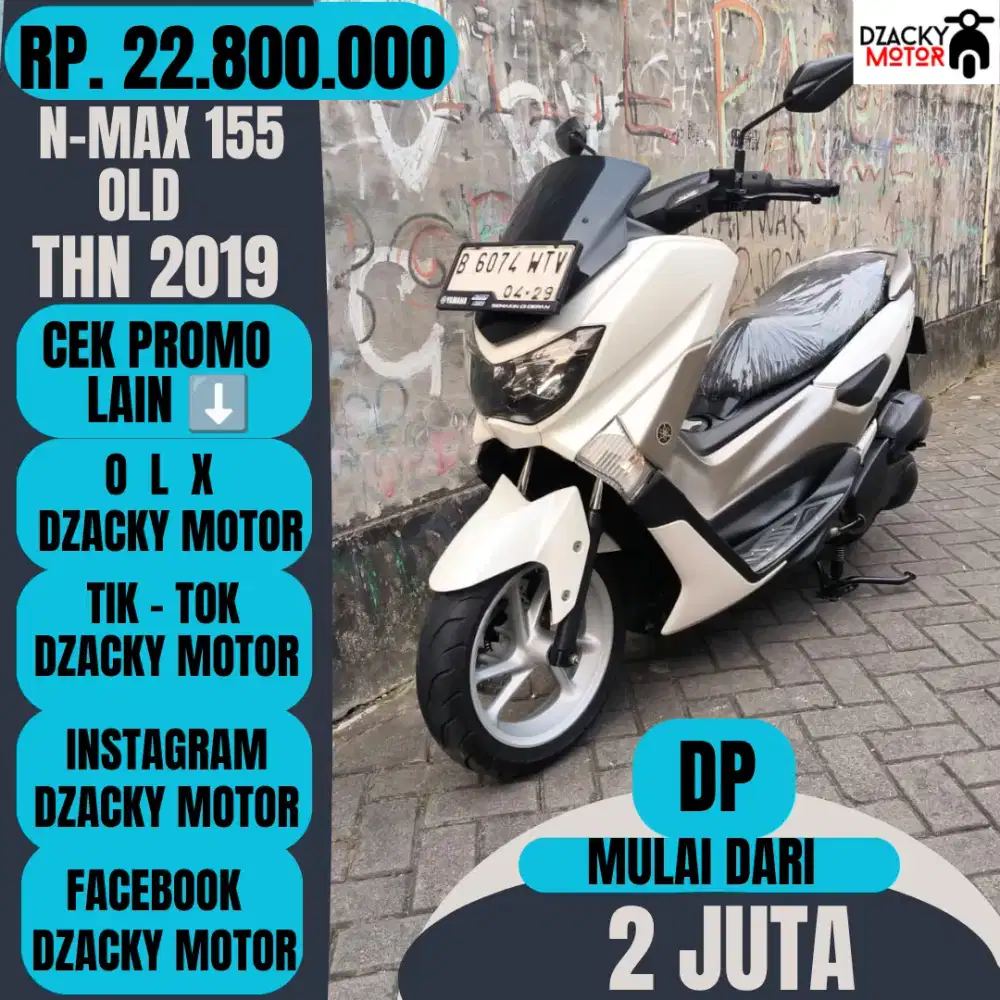 NMAX 155 OLD THN 2019 SECOND LIKE NEW