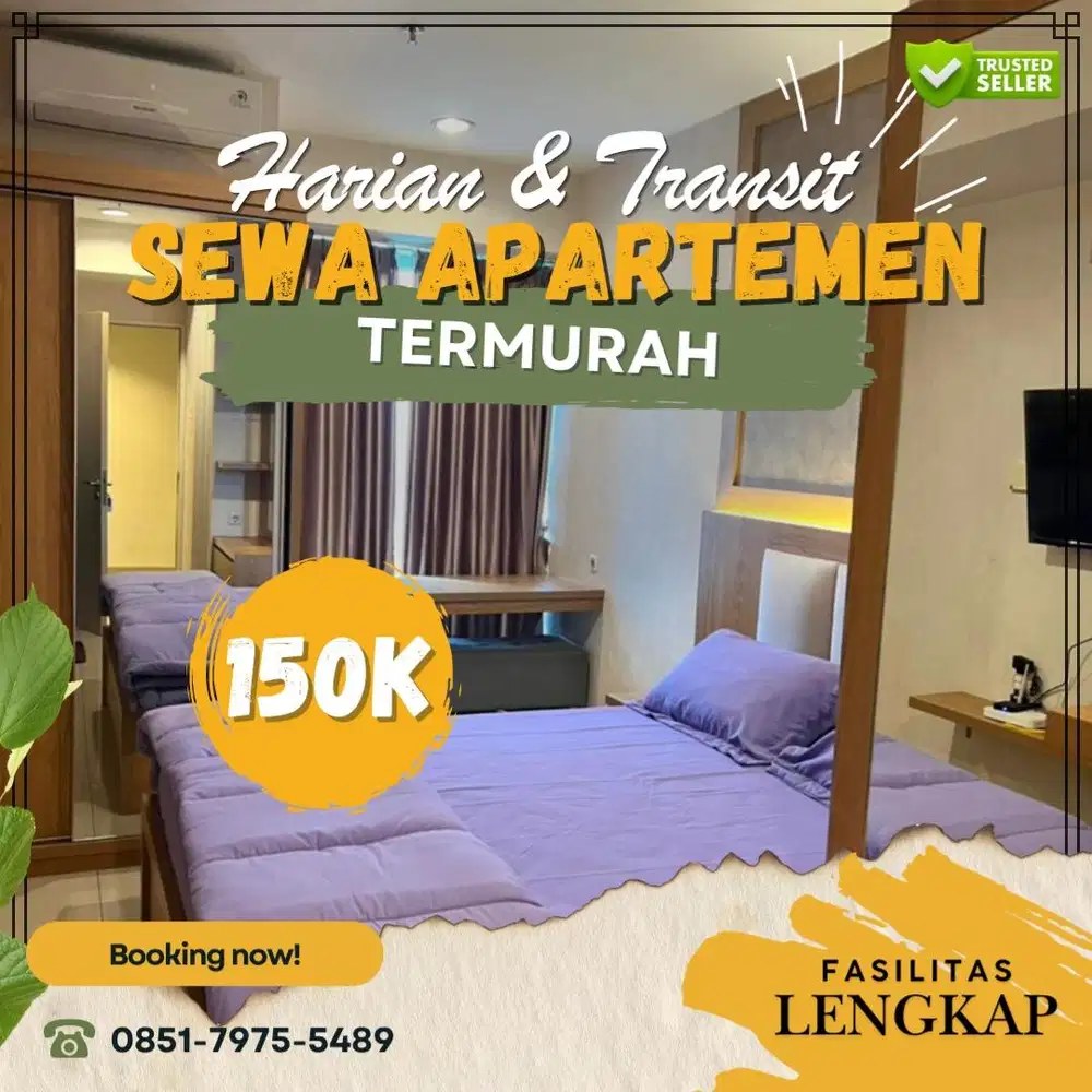 Sewa Apartemen Tangerang COLLINS BOULEVARD Harian/Transit Termurah