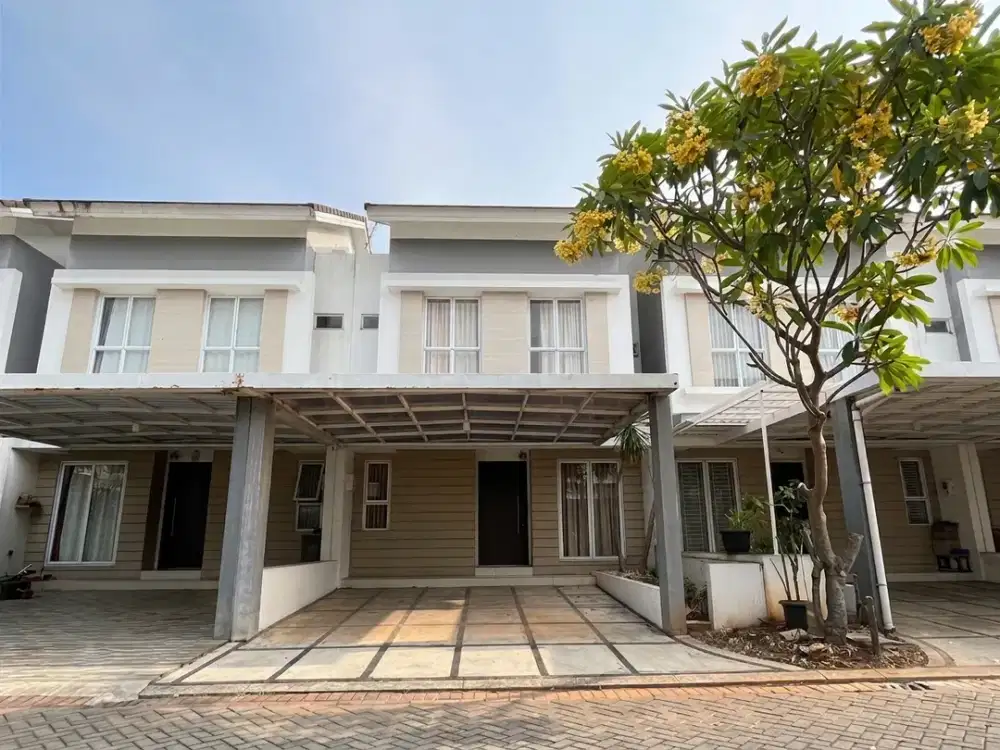 Rumah 2lt 7x20 140meter 4KT Cluster Palm Spring JGC Jakarta Garden City