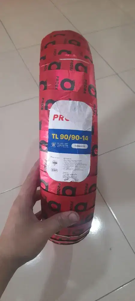 Ban Tubeless + Pentil Ban Baru merk Proban