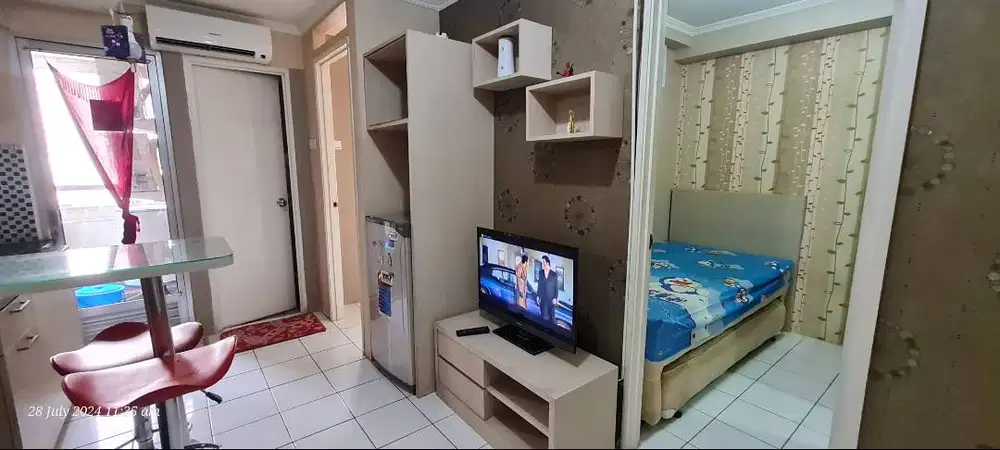 DISEWAKAN Apartemen Kalibata Tower BORNEO Type 2 Kamar Furnished OK