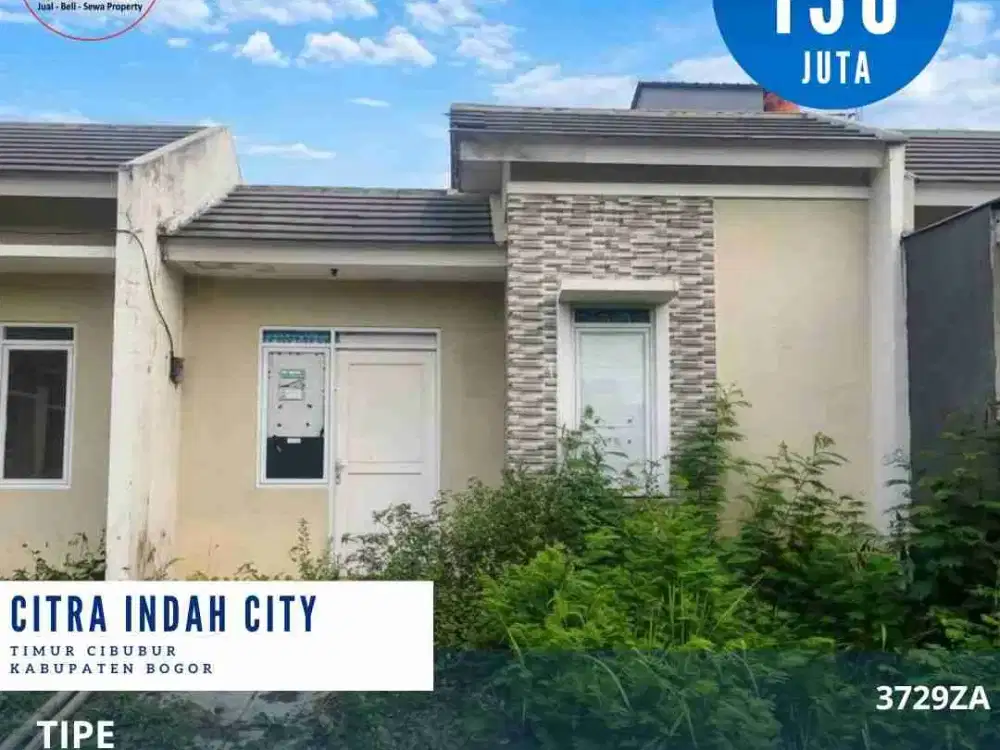 Dijual rumah dicitra indah city rumah tinggal poles