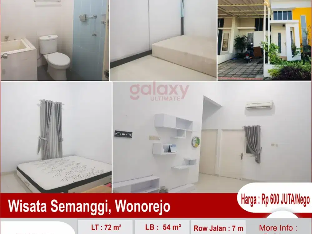 Hot Deal Rumah Di Perumahan Wisata Semanggi Surabaya