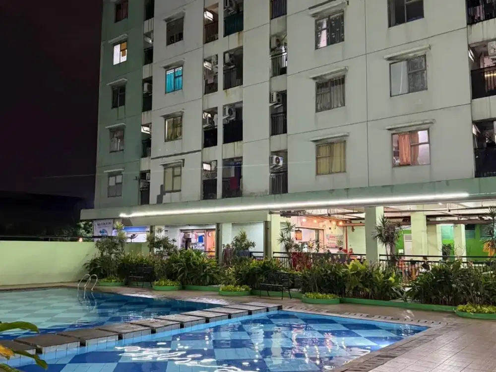 Jual Cepat! Green Park View Apartment Daan Mogot Jakarta Barat 2Br 35 M² View Kolam Renang Rp220 Juta Nego