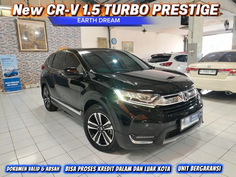 HONDA CR V TURBO PRESTIGE 1.5 Bensin AT 2018 Hitam