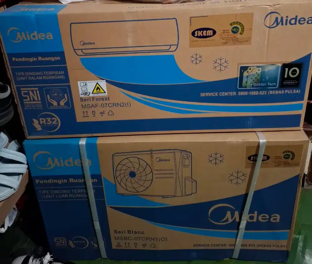 AC midea baru (harga dibawah pasaran)