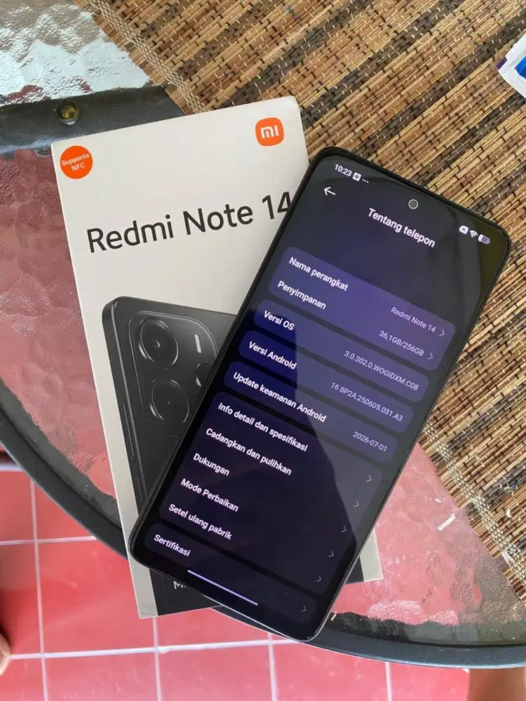 Xiaomi Redmi Note 14 8/256 Black Garansi resmi
