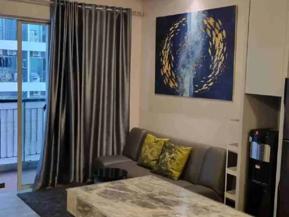 Disewakan 2KT Apartemen Riverview di Lingkungan Mall of Indonesia - Kelapa Gading