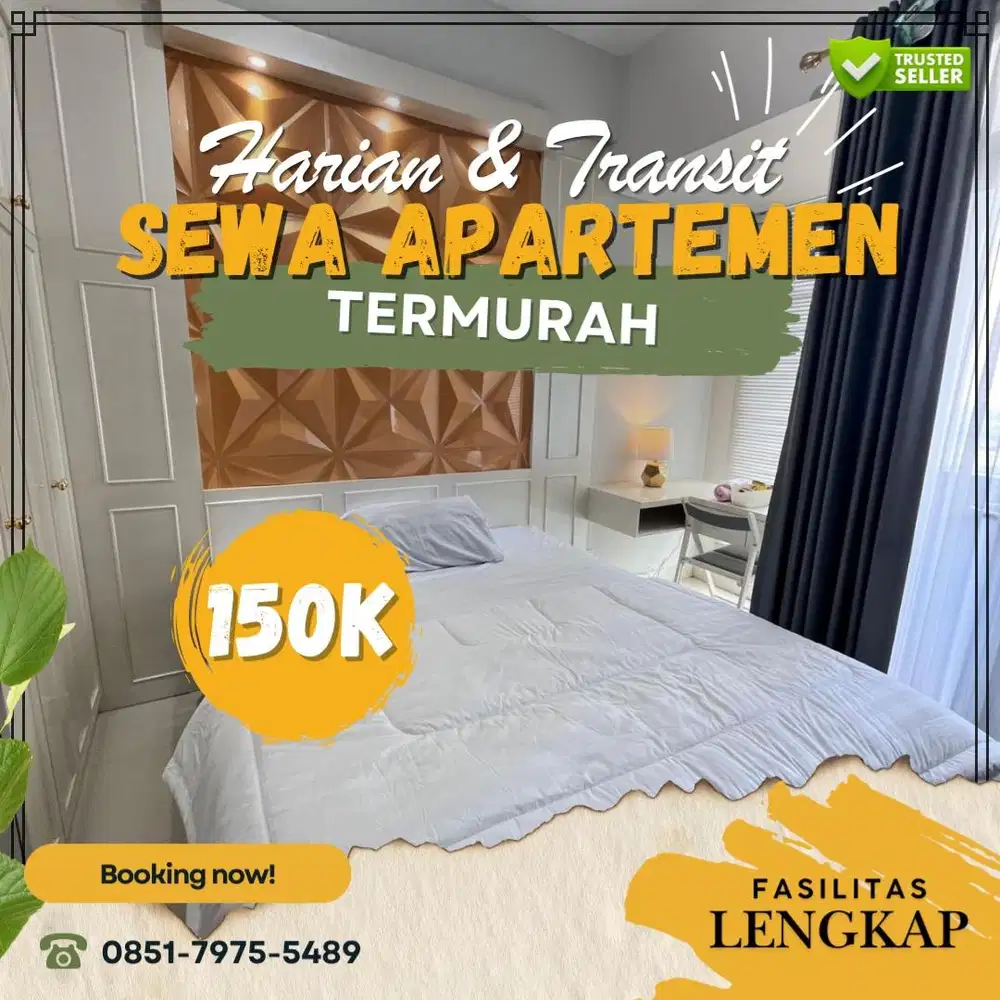 Sewa Apartemen Skyhouse BSD Harian/Transit Termurah Tangerang