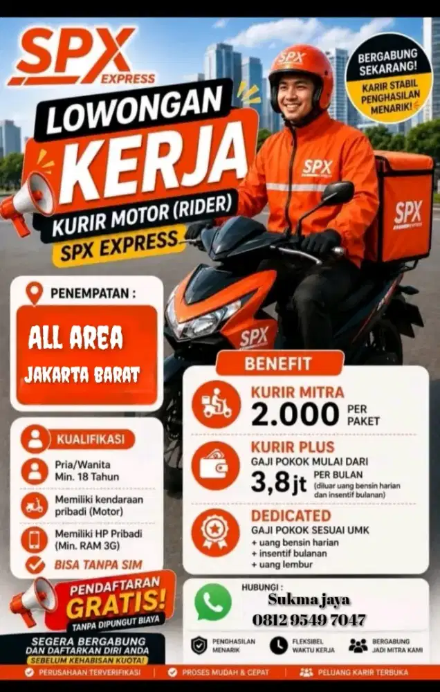 Lowongan pekerjaan kurir
