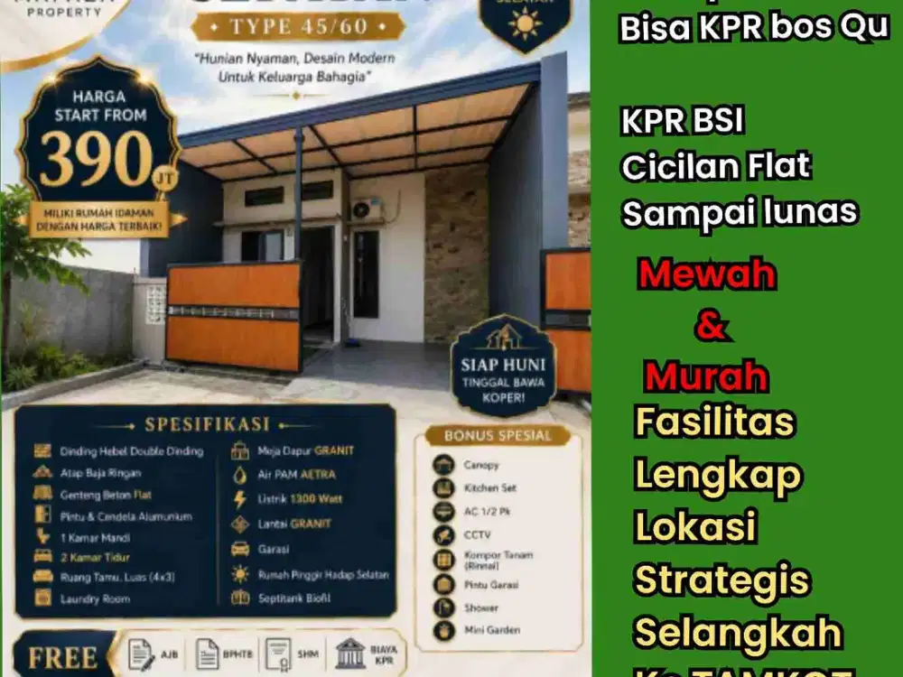 Griya Sepatan Hunian Mewah Siap Huni dkt TAMKOT Sepatan.