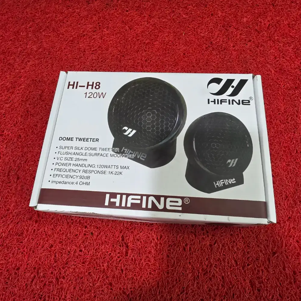Tweeter HIFINE HI-H8 DOME TWEETER HIFINE HI-H8